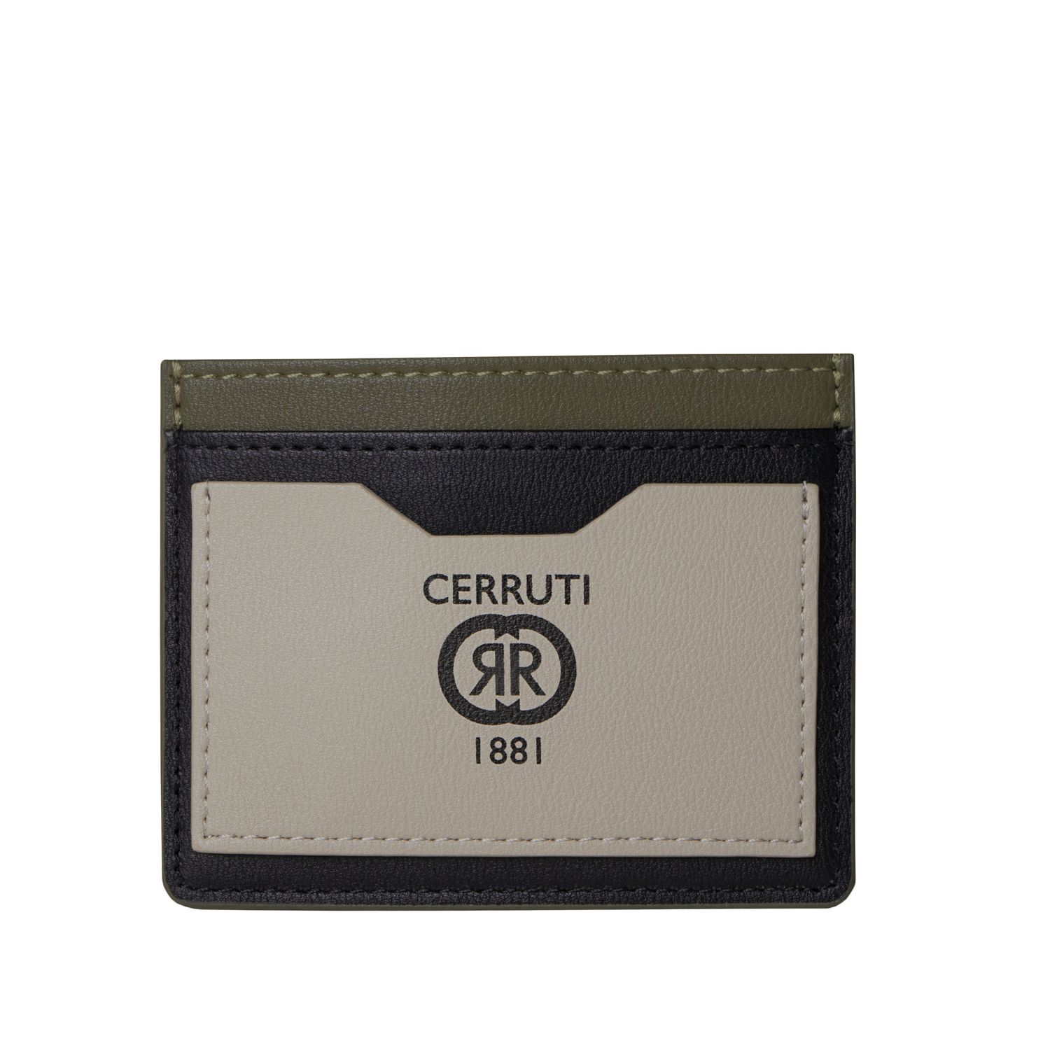 Etui na karty Brick Beige Khaki Black - obrazek 3