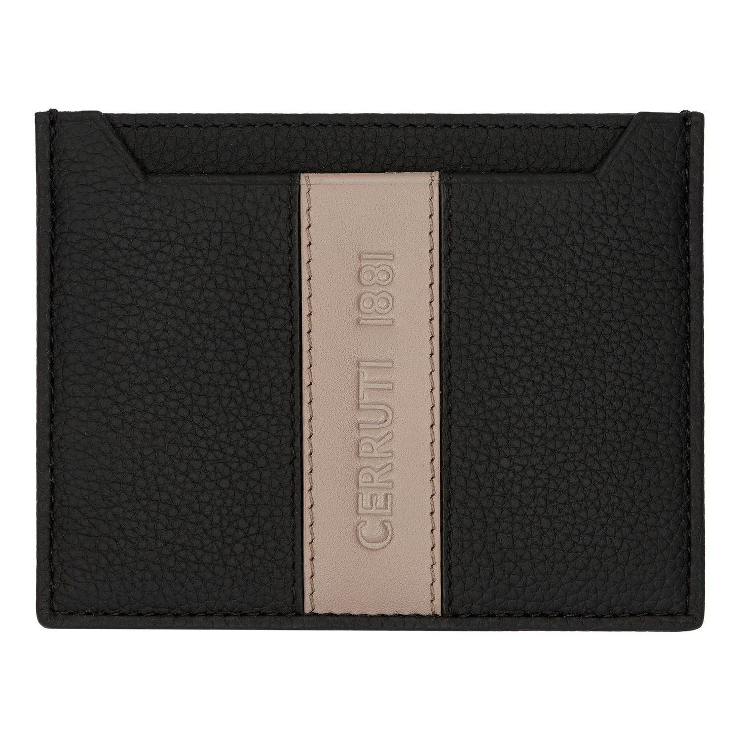 Etui na karty Delano Taupe & Black - obrazek 2