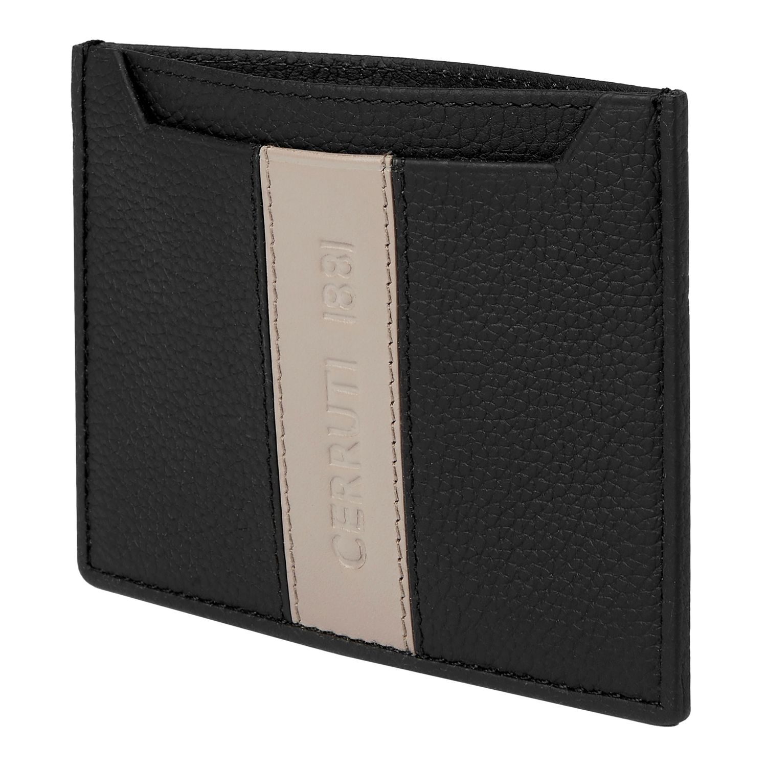Etui na karty Delano Taupe & Black - obrazek 3