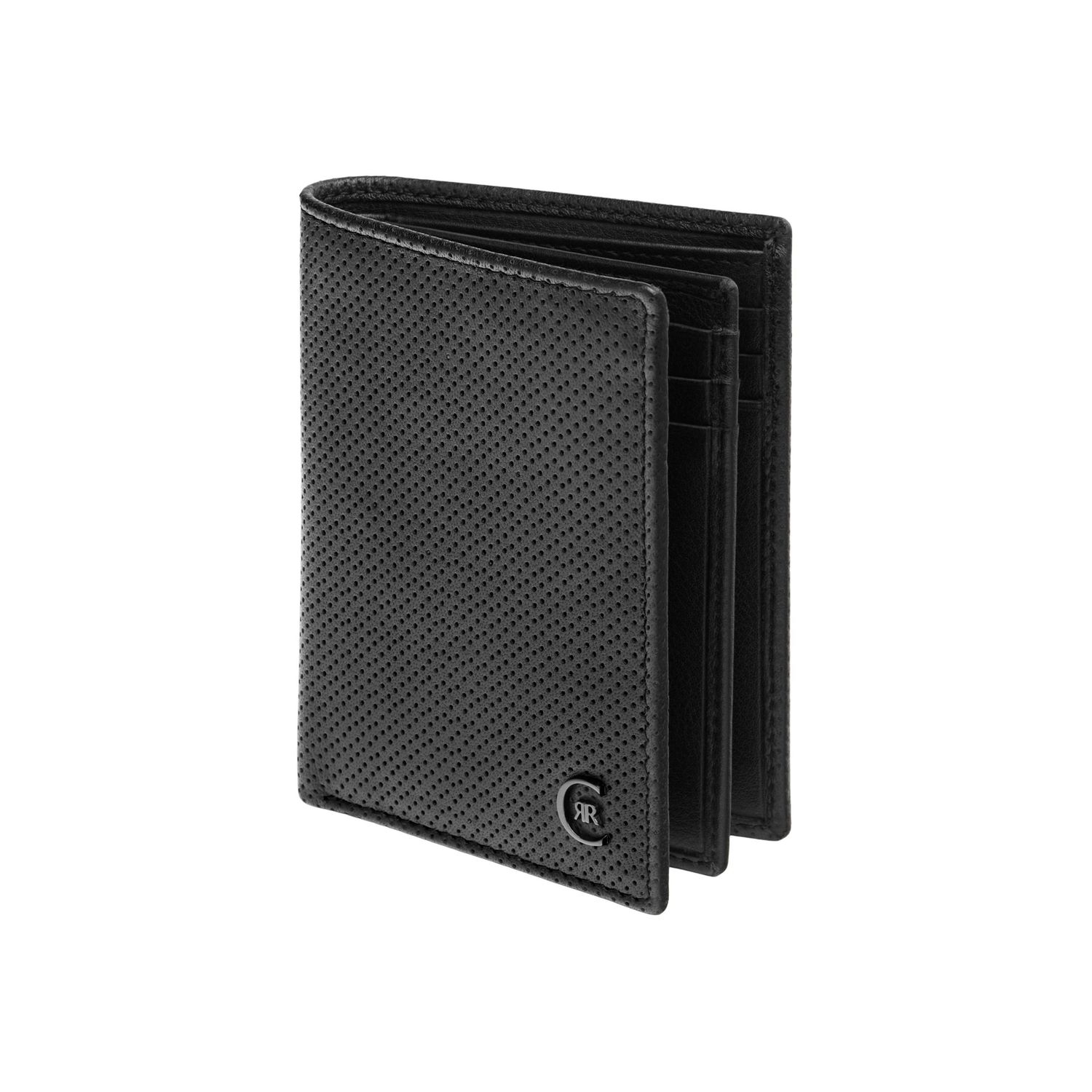 Card holder trifold Islington Black - obrazek 5