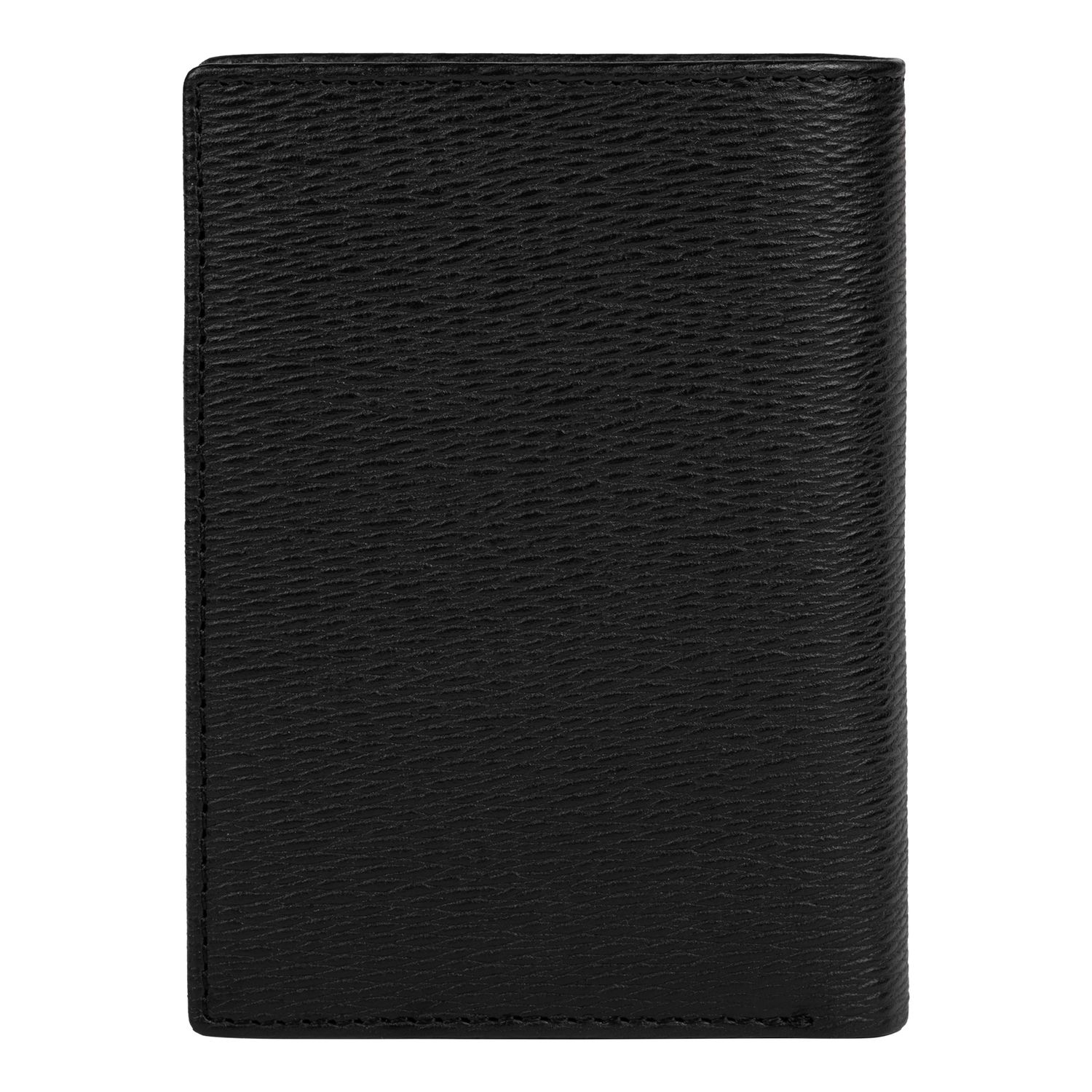 Card holder with flap Bond Black - obrazek 4