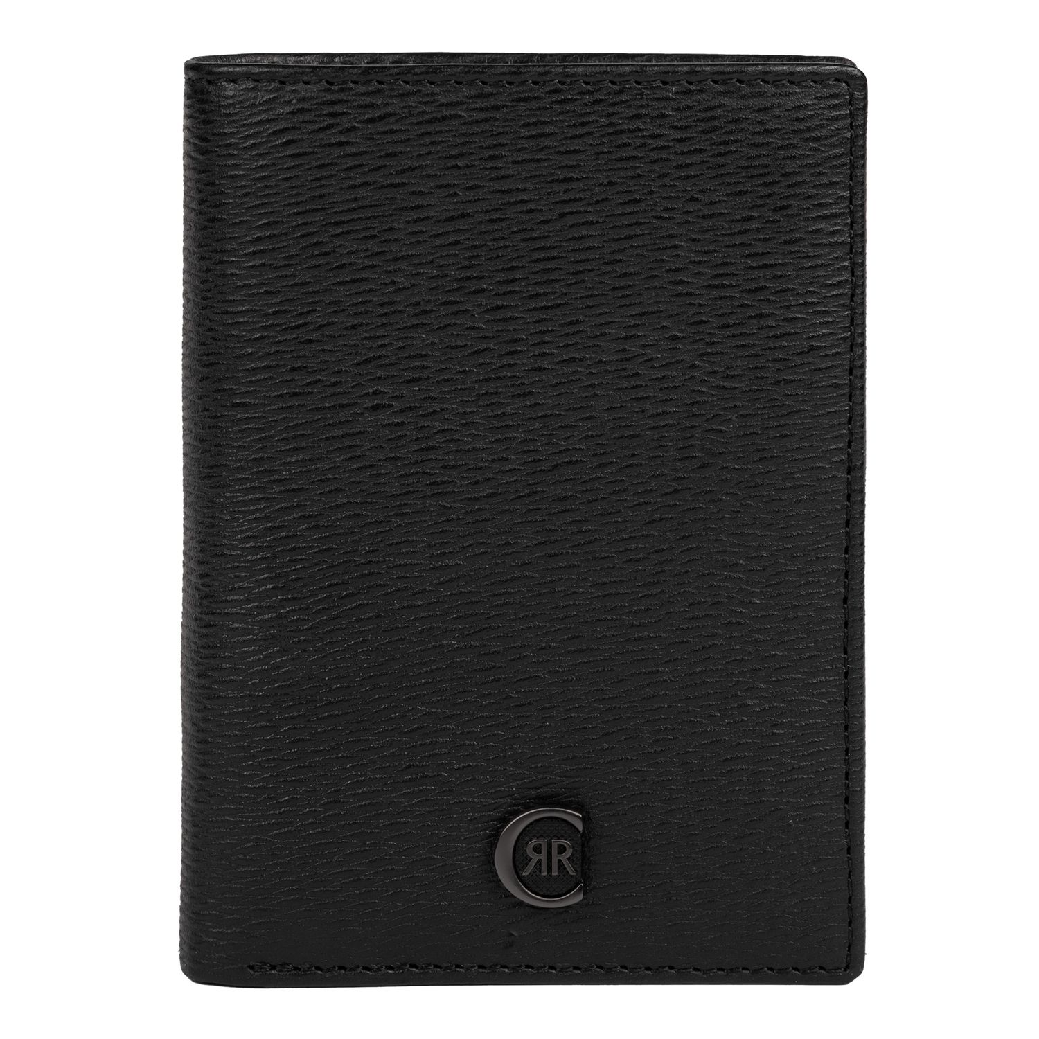 Card holder with flap Bond Black - obrazek 2