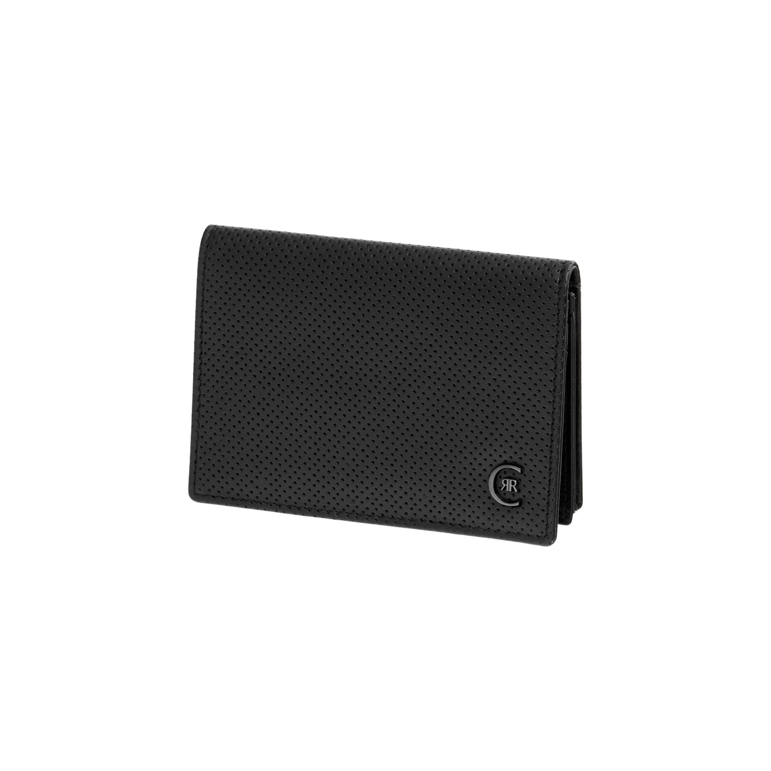 Card holder with flap Islington Black - obrazek 4