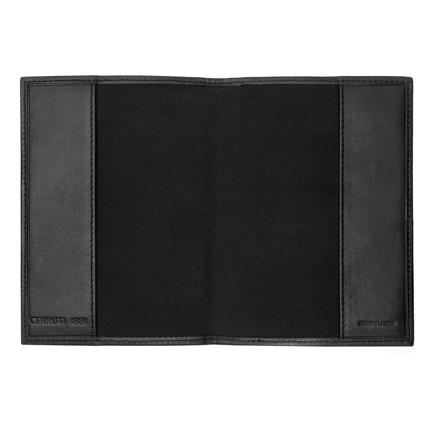 Etui na paszport Delano Taupe & Black - obrazek 3