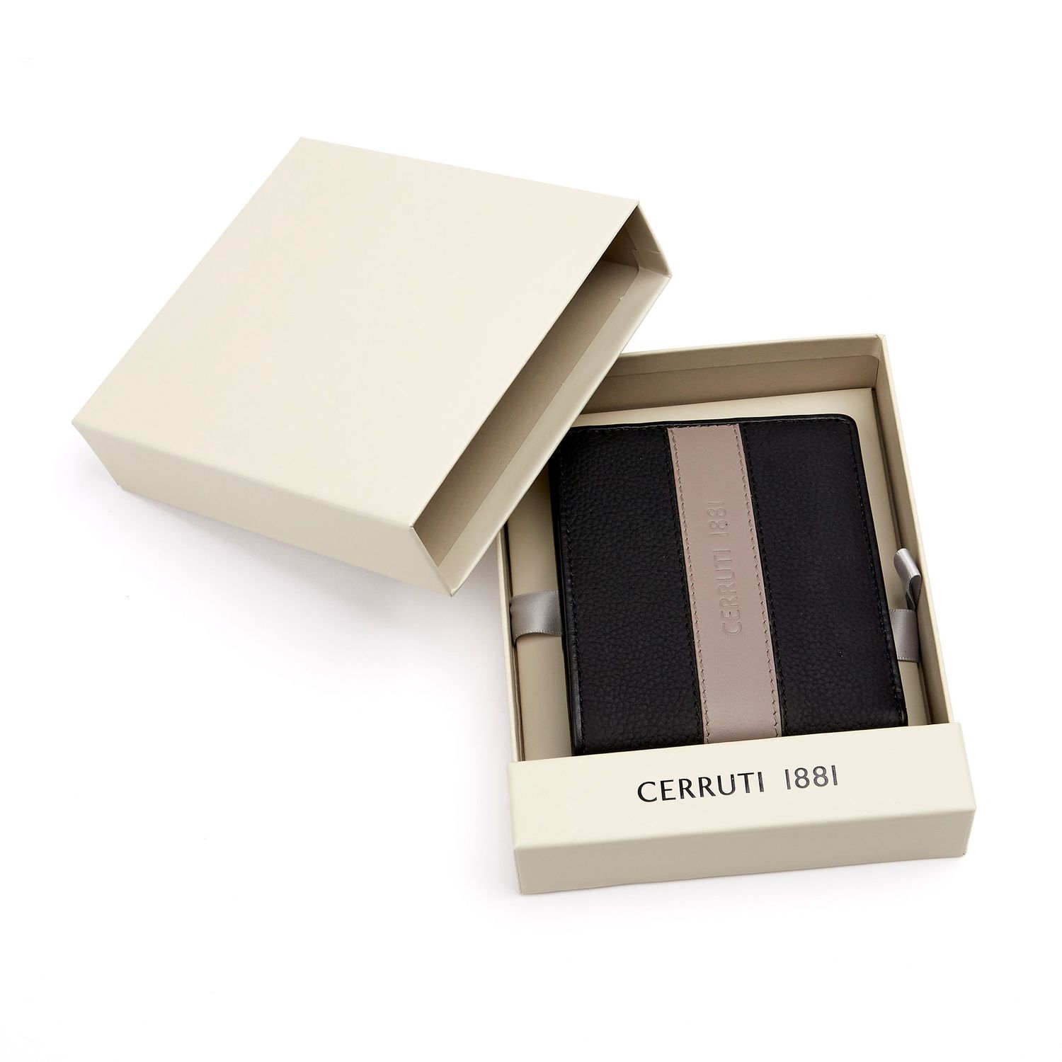 Portfel karty Delano Taupe & Black - obrazek 7