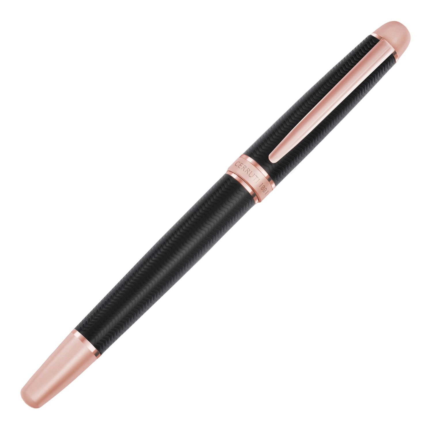 Pióro kulkowe Holborn Black & Rosegold - obrazek 2