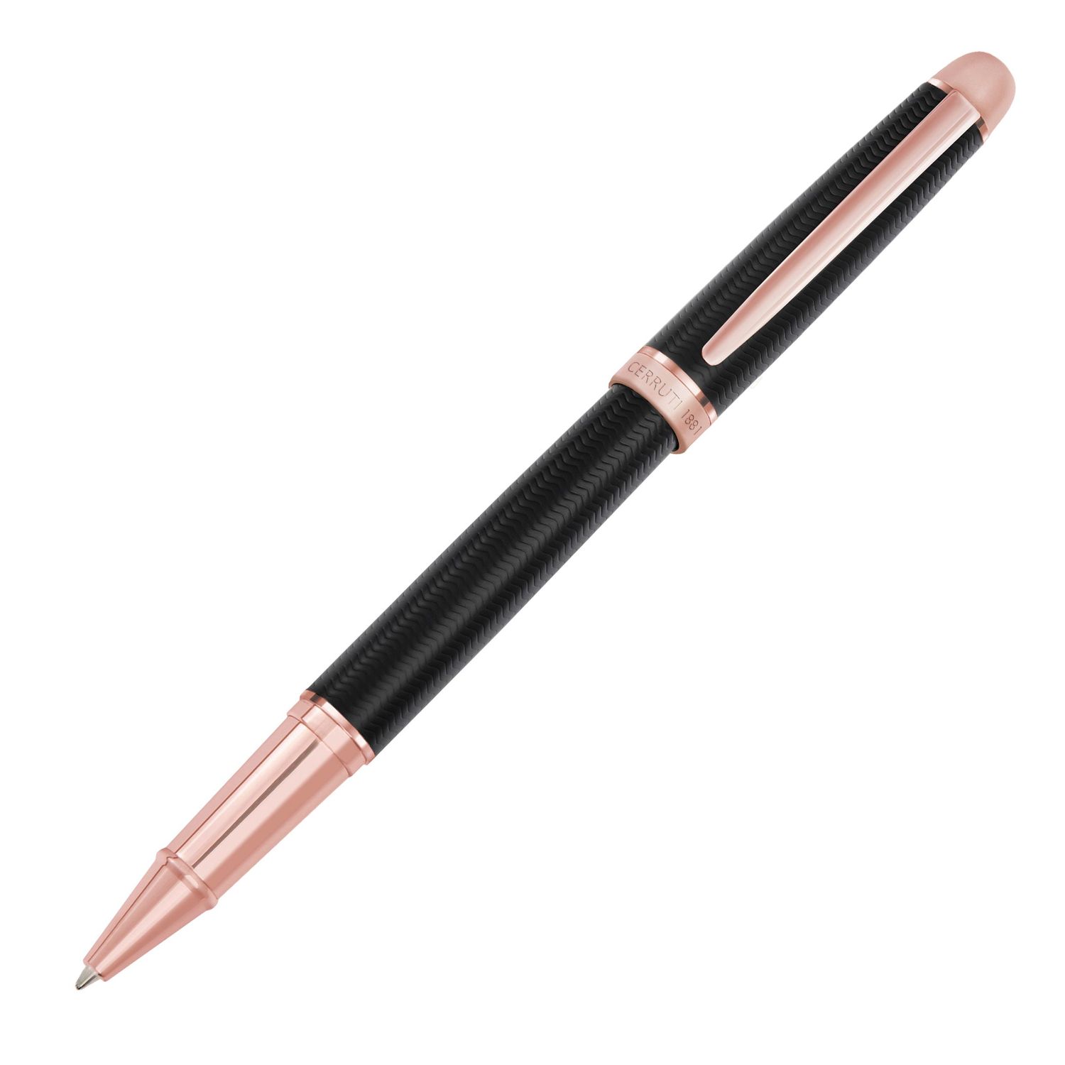 Pióro kulkowe Holborn Black & Rosegold - obrazek 3