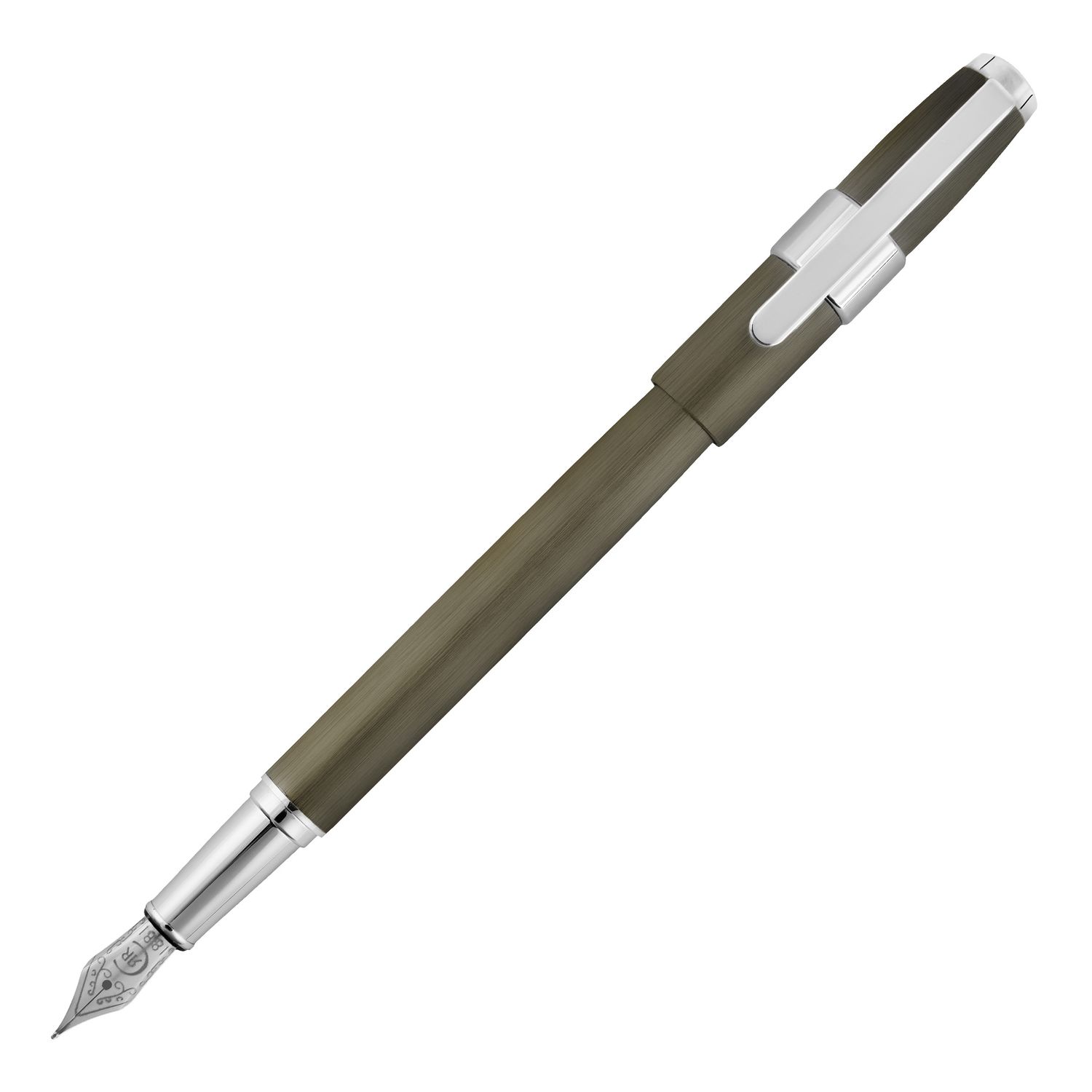 Wieczne pióro Block Brushed Gun - obrazek 3
