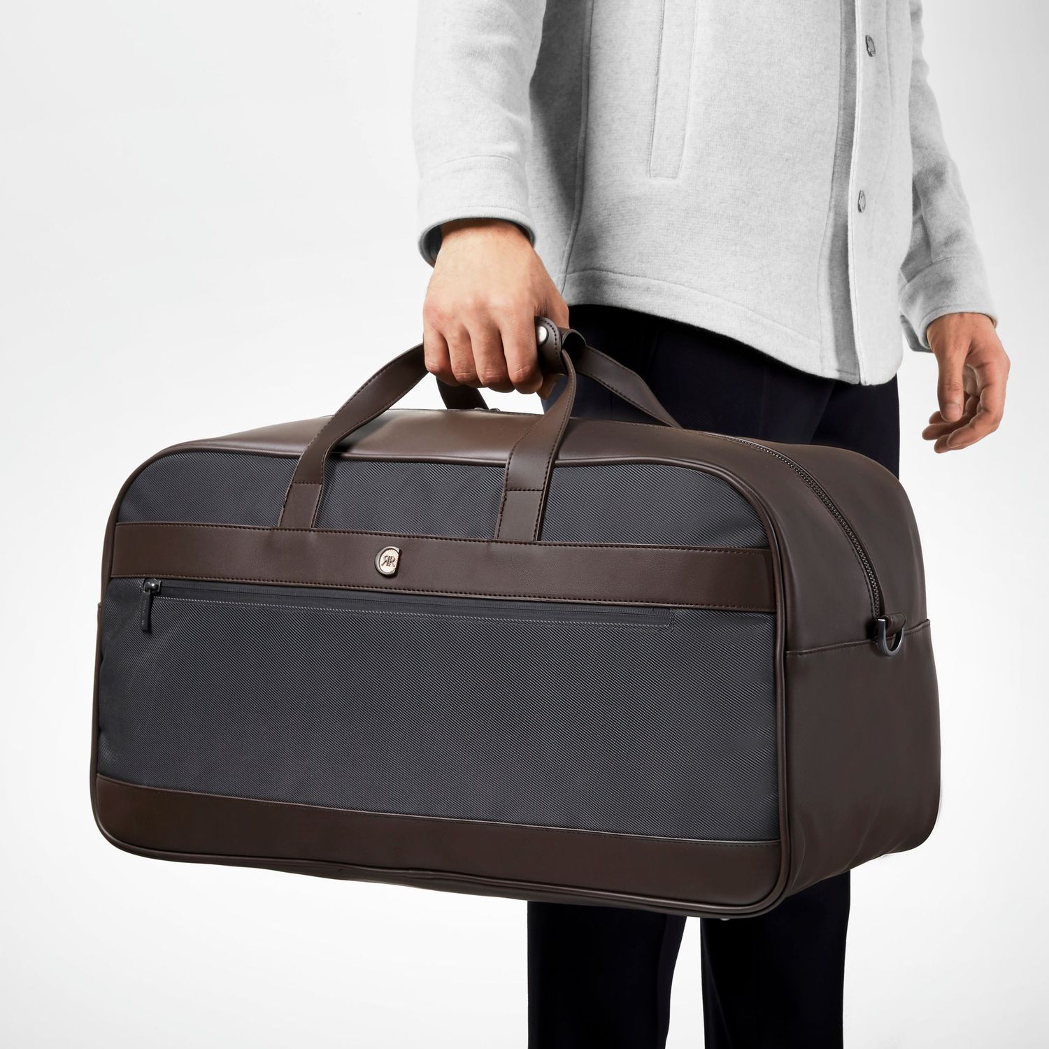 Torba podróżna Bond Grey Brown - obrazek 9