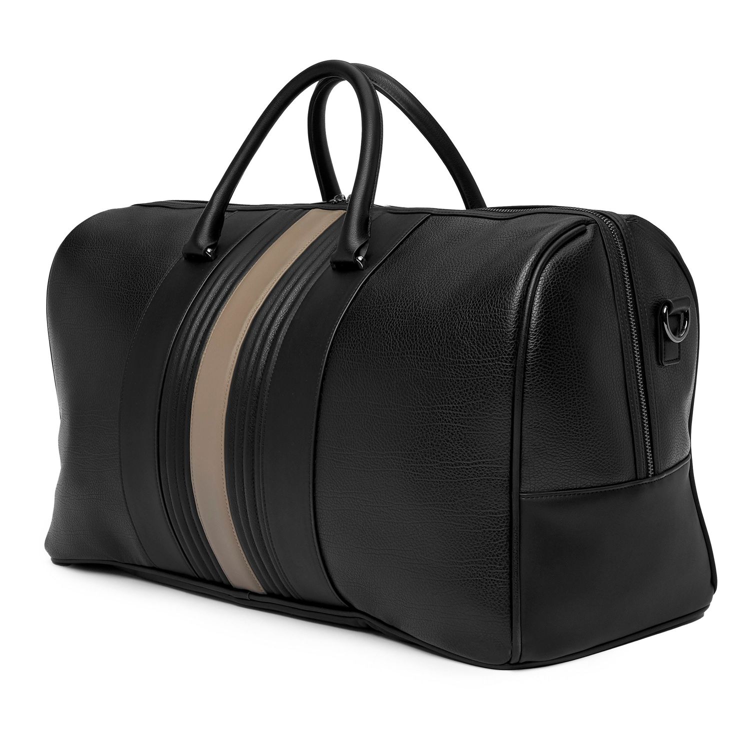 Torba podróżna Delano Taupe & Black - obrazek 7