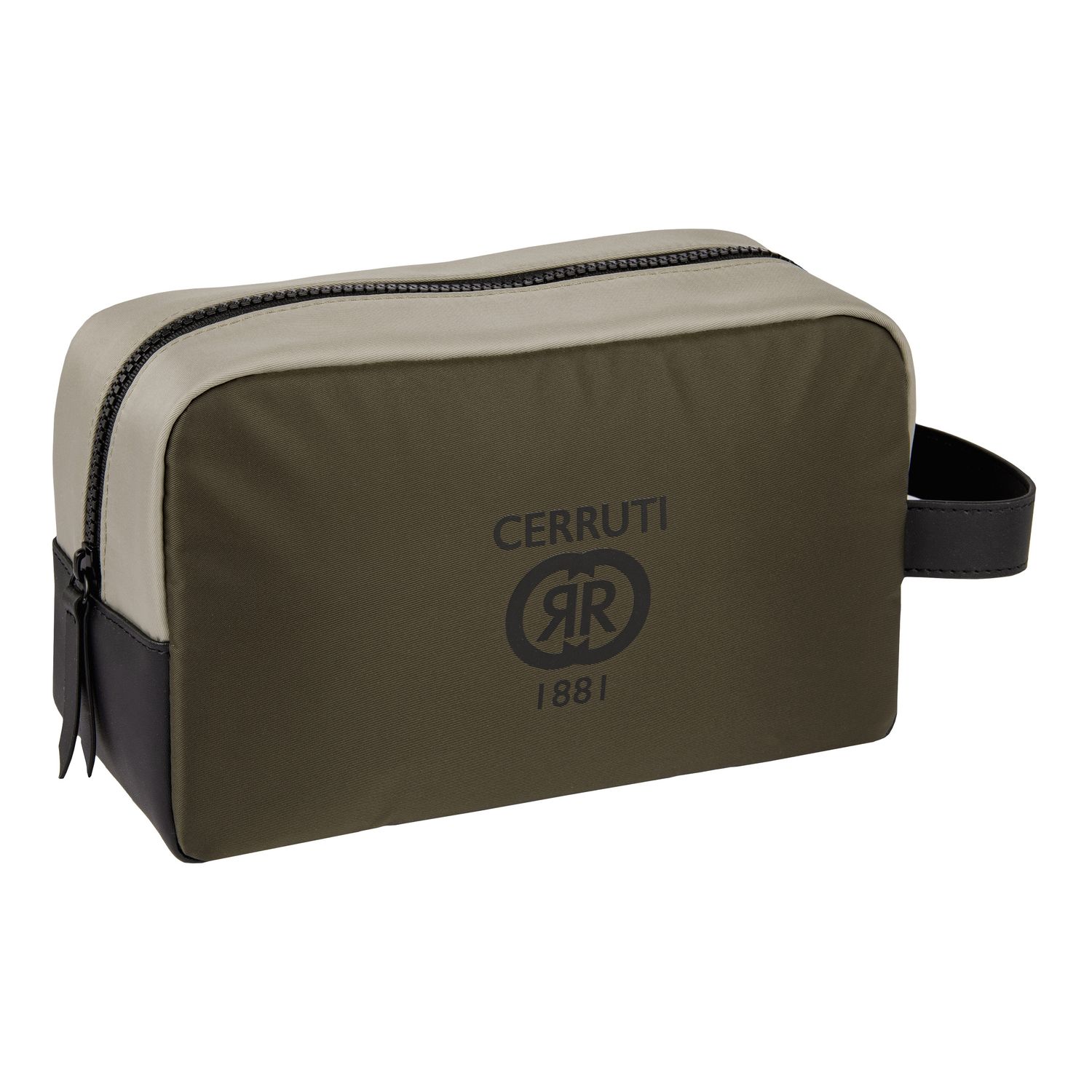 Neseser Brick Beige Khaki Black - obrazek 2
