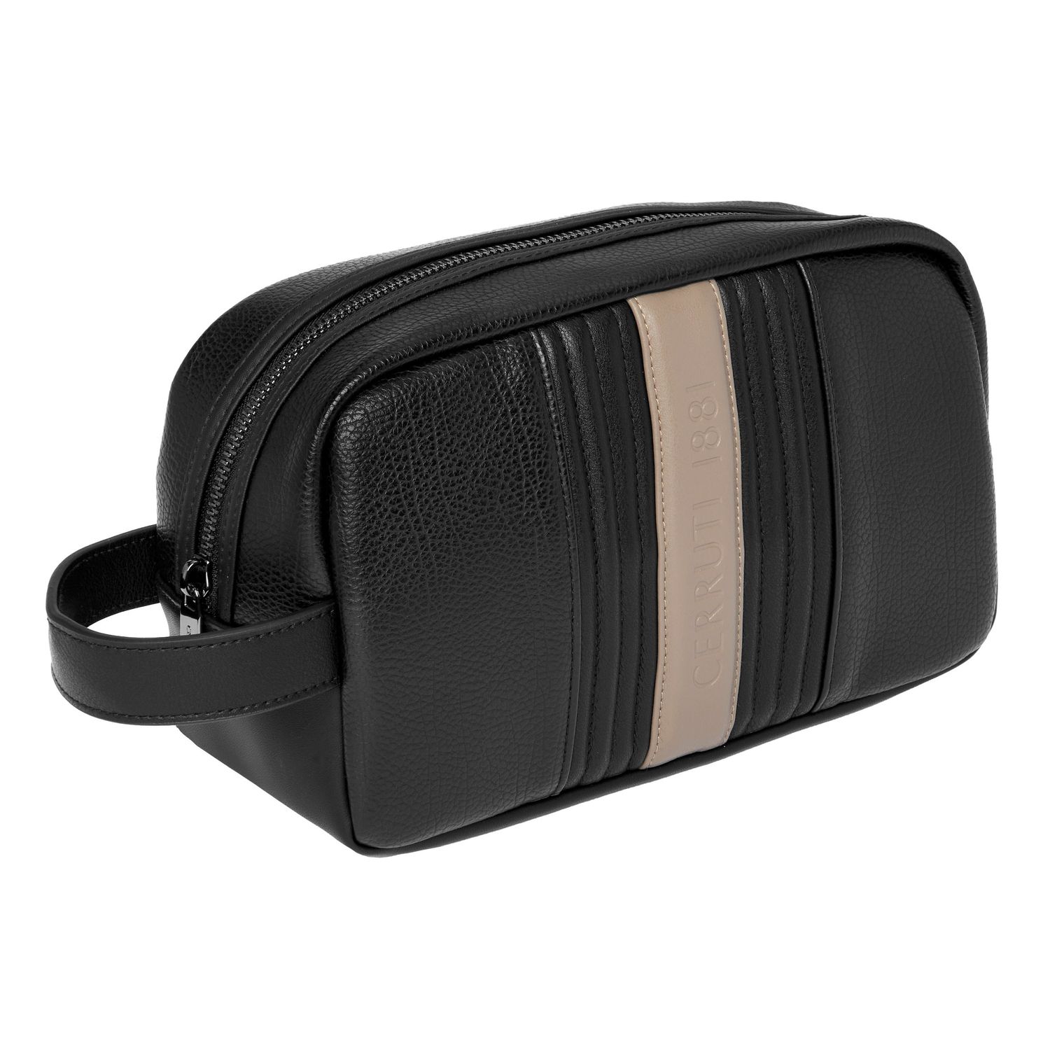 Neseser Delano Taupe & Black - obrazek 3