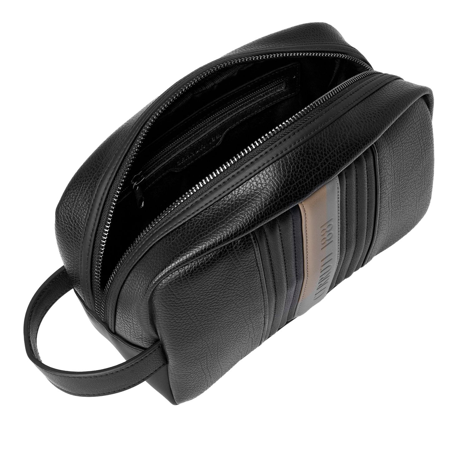 Neseser Delano Taupe & Black - obrazek 2