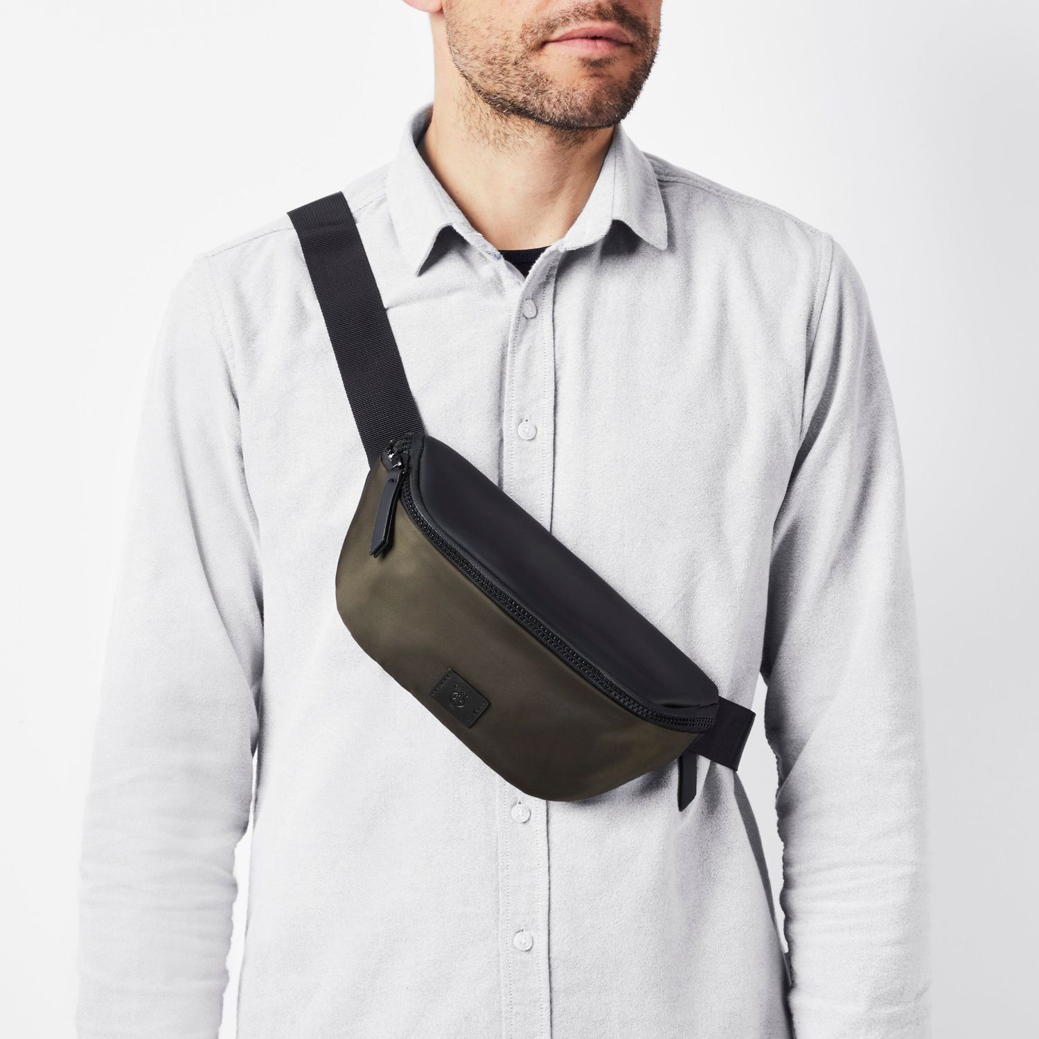 Waistpack Block Khaki - obrazek 6