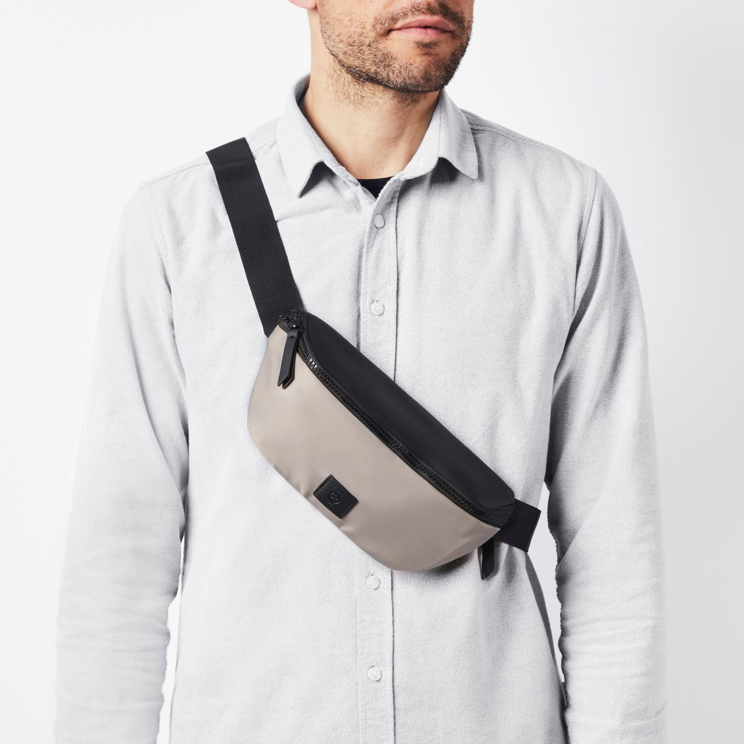Waistpack Block Beige - obrazek 6