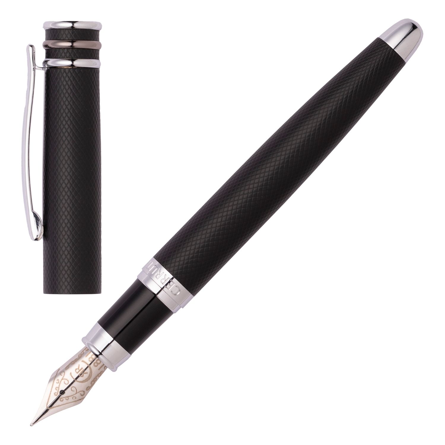 Wieczne pióro Austin Diamond Black - obrazek 2