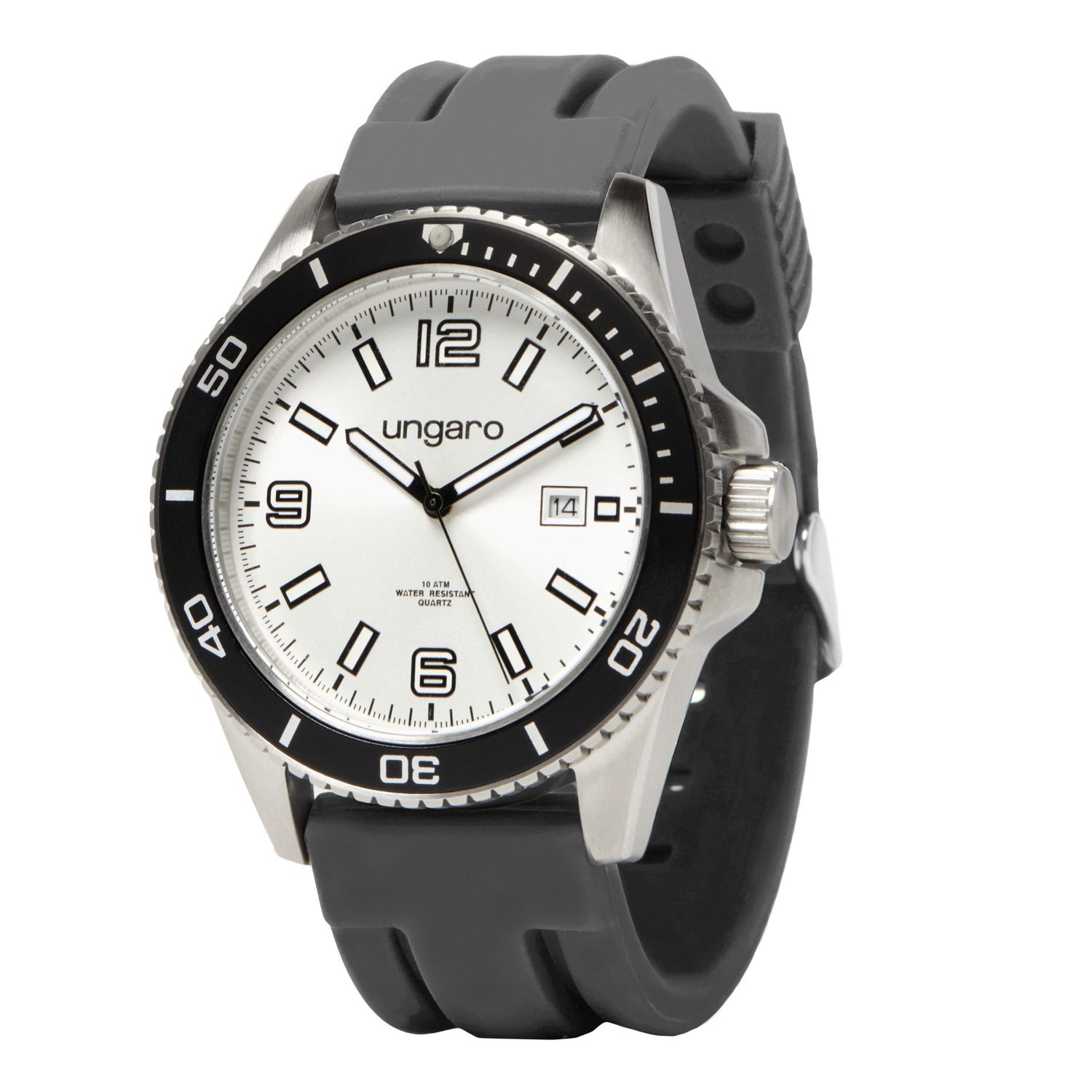Zegarek z datownikiem Milo Grey