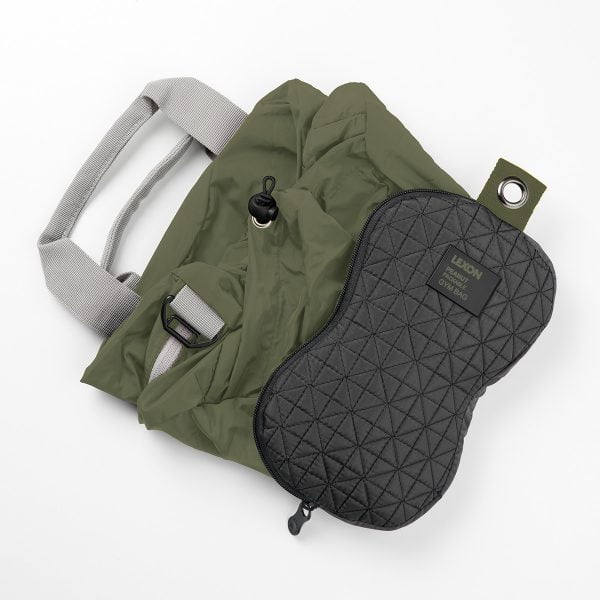 LN1512 Składana torba sportowa PEANUT Khaki - obrazek 3