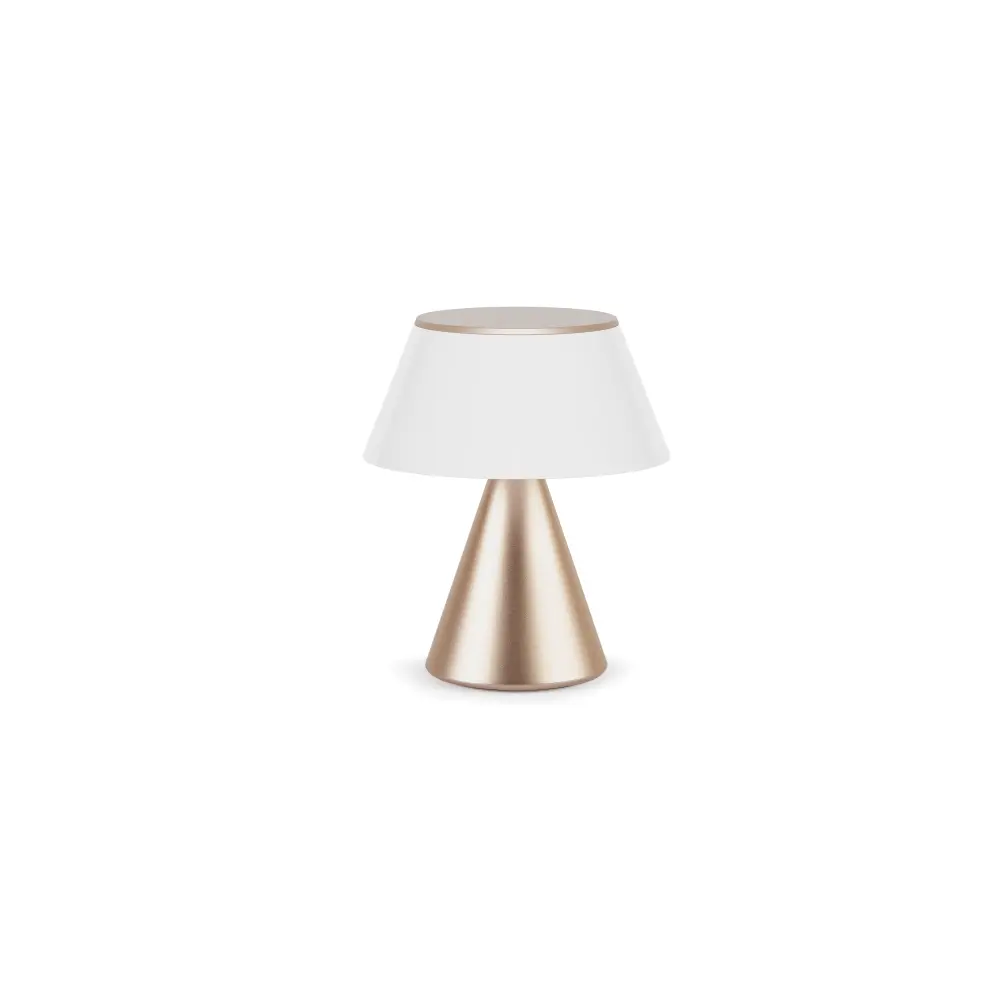 LH87 Lampka LUMA M Złota - obrazek 1