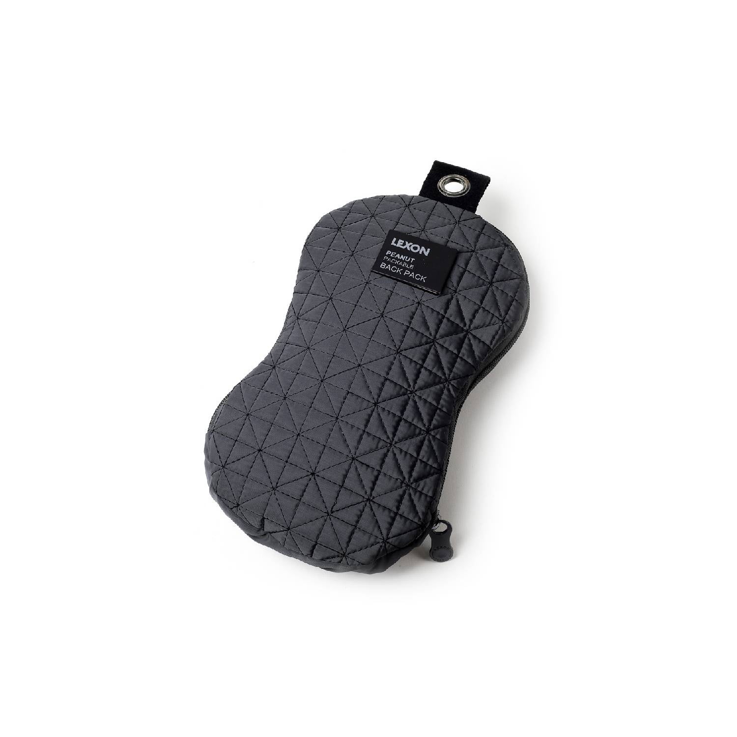 LN1510 Plecak składany w etui PEANUT Szary - obrazek 2
