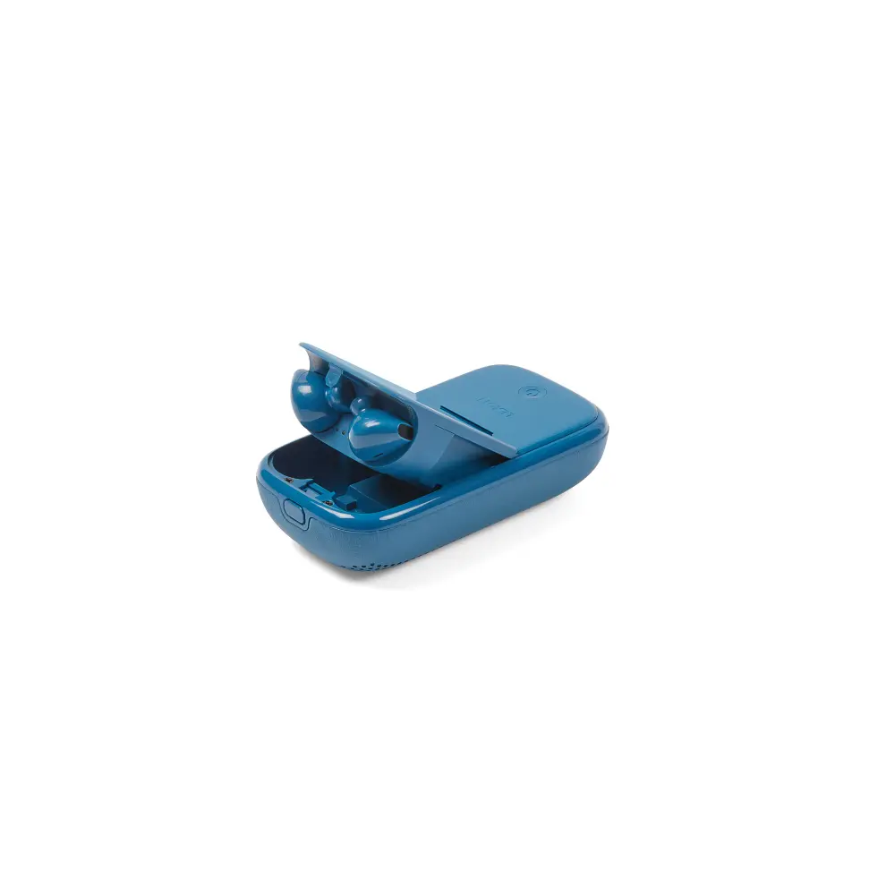 LA127 Słuchawki + głośnik bezprzewodowy SPEAKERBUDS Niebieskie - obrazek 7