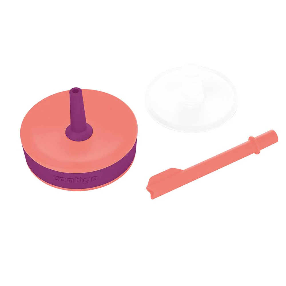 Metalowy kubek ze słomką LEIGHTON 350 ml Pets - obrazek 5