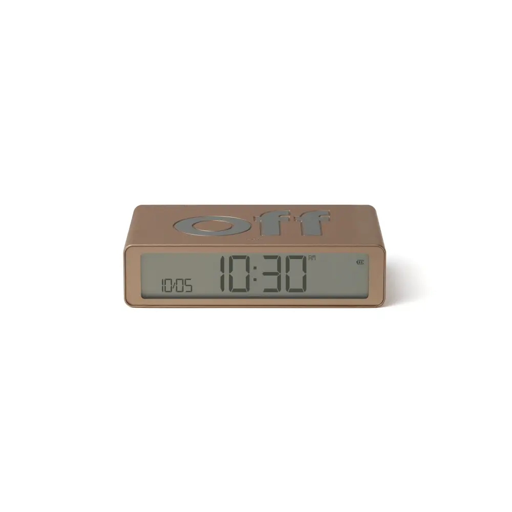 LR157 Budzik FLIP Classic Złoty - obrazek 6