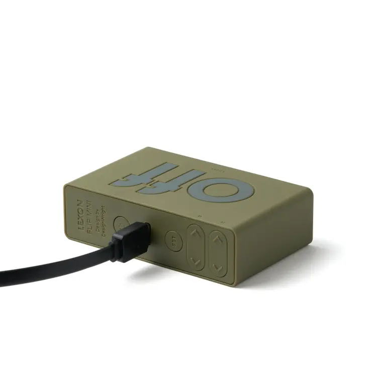 LR158 Budzik FLIP Mini Khaki - obrazek 6