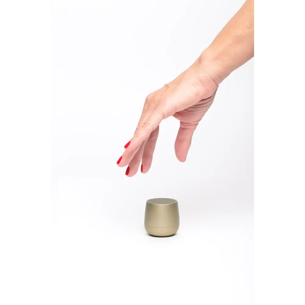 LA125 Głośnik bluetooth MINO+ Złoty - obrazek 4
