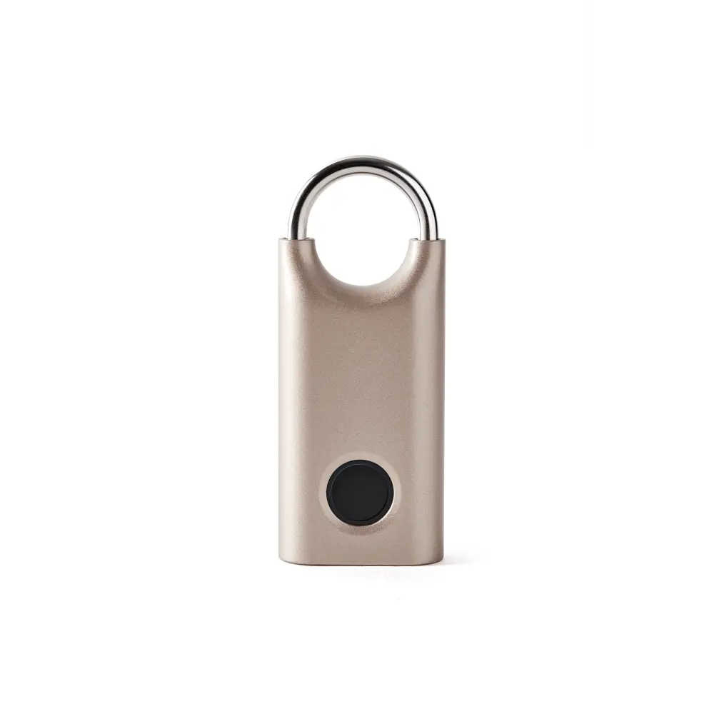 LL128 Biometryczna kłódka Nomaday Lock Złota - obrazek 3