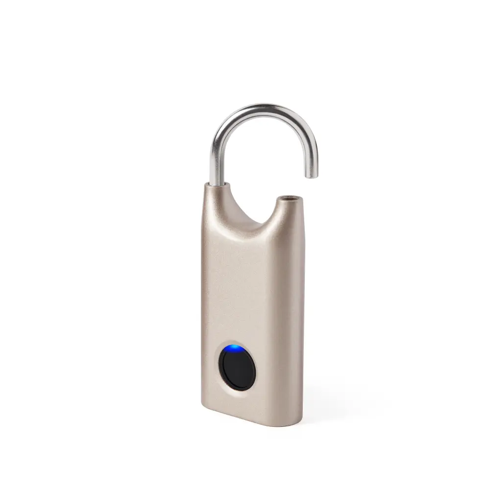 LL128 Biometryczna kłódka Nomaday Lock Złota - obrazek 2