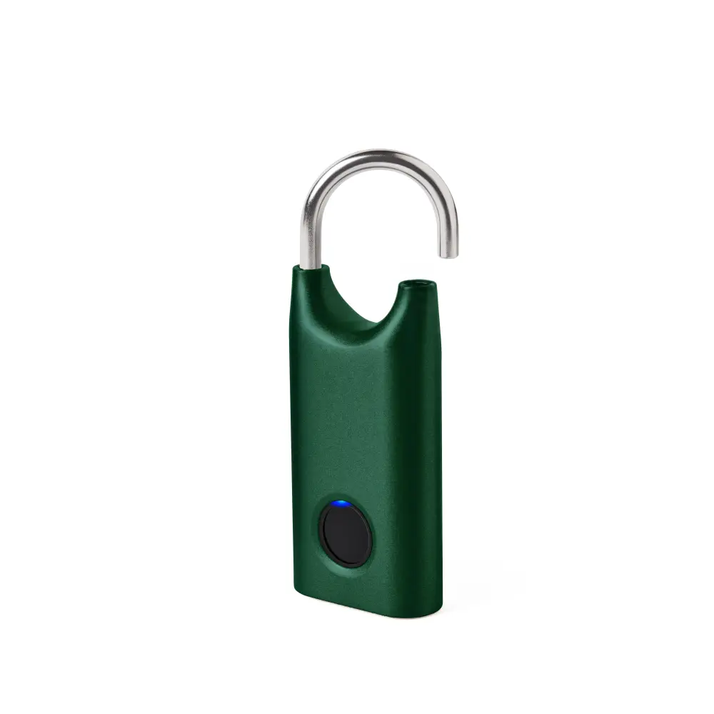 LL128 Biometryczna kłódka Nomaday Lock Zielona - obrazek 2