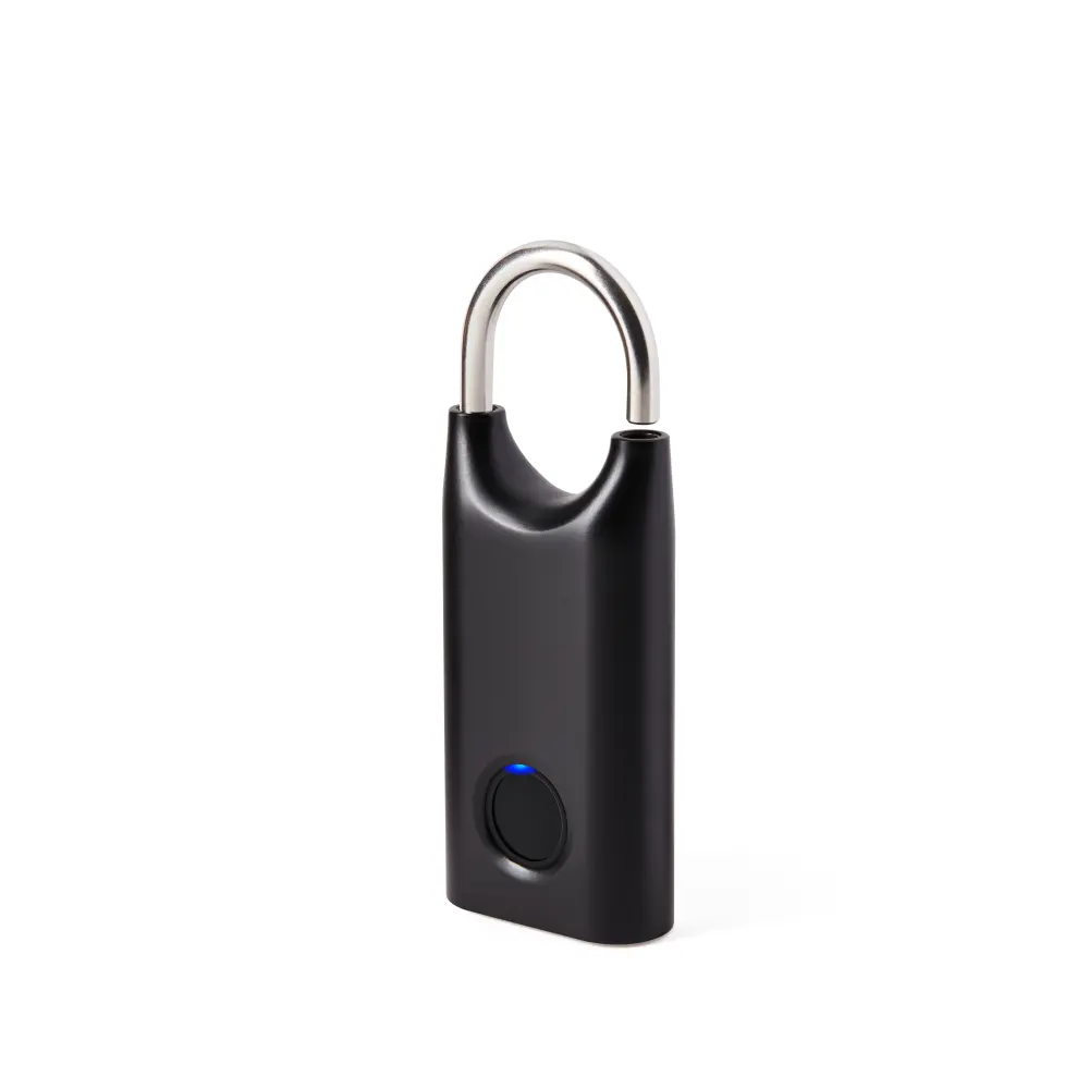 LL128 Biometryczna kłódka Nomaday Lock Czarna - obrazek 4