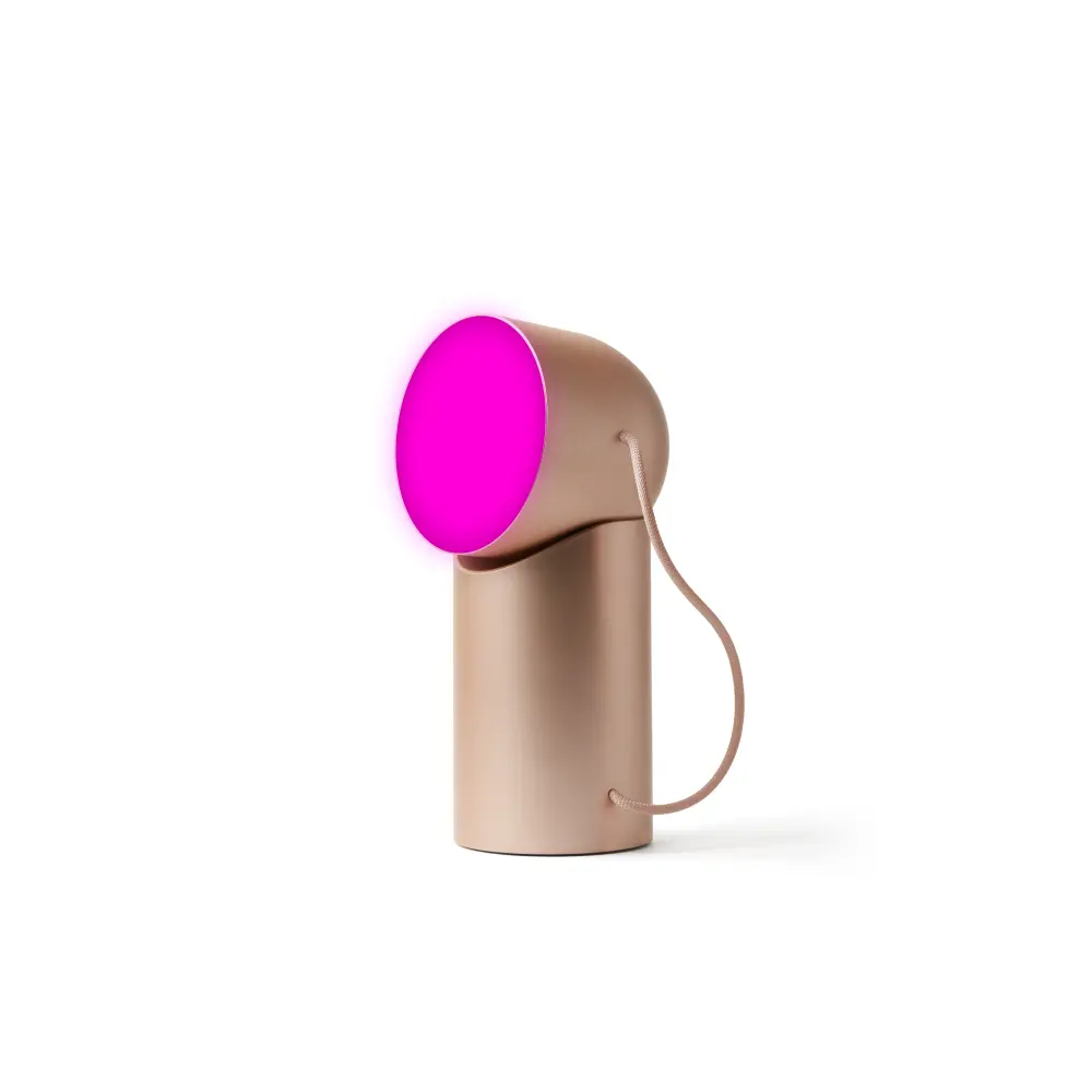 LH88 Przenośna lampa ORBE Złota - obrazek 7