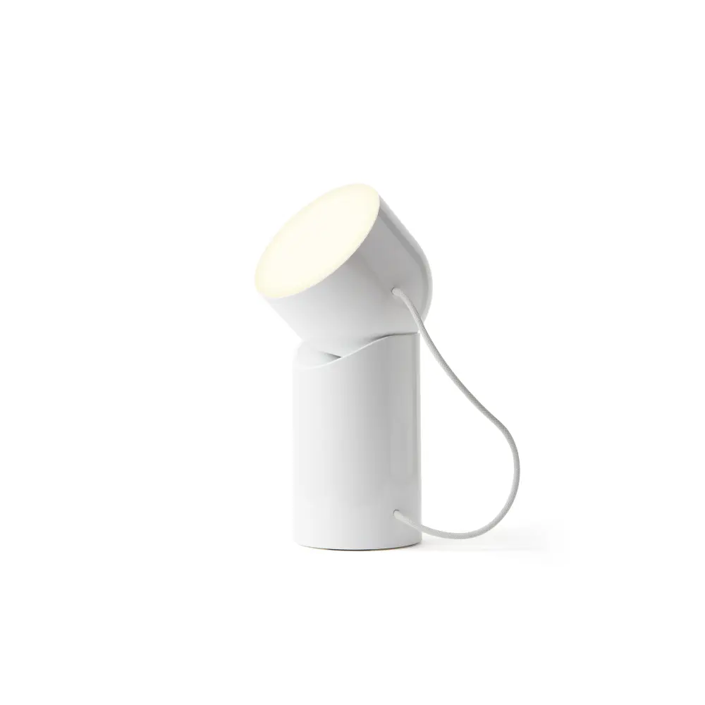 LH88 Przenośna lampa ORBE Biała