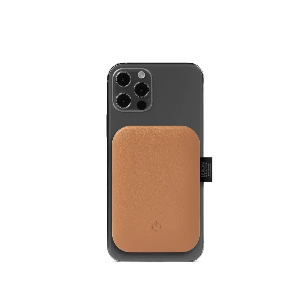 LL153 SOFTPOWER MAGBANK 3000 mAh Brązowy - obrazek 4