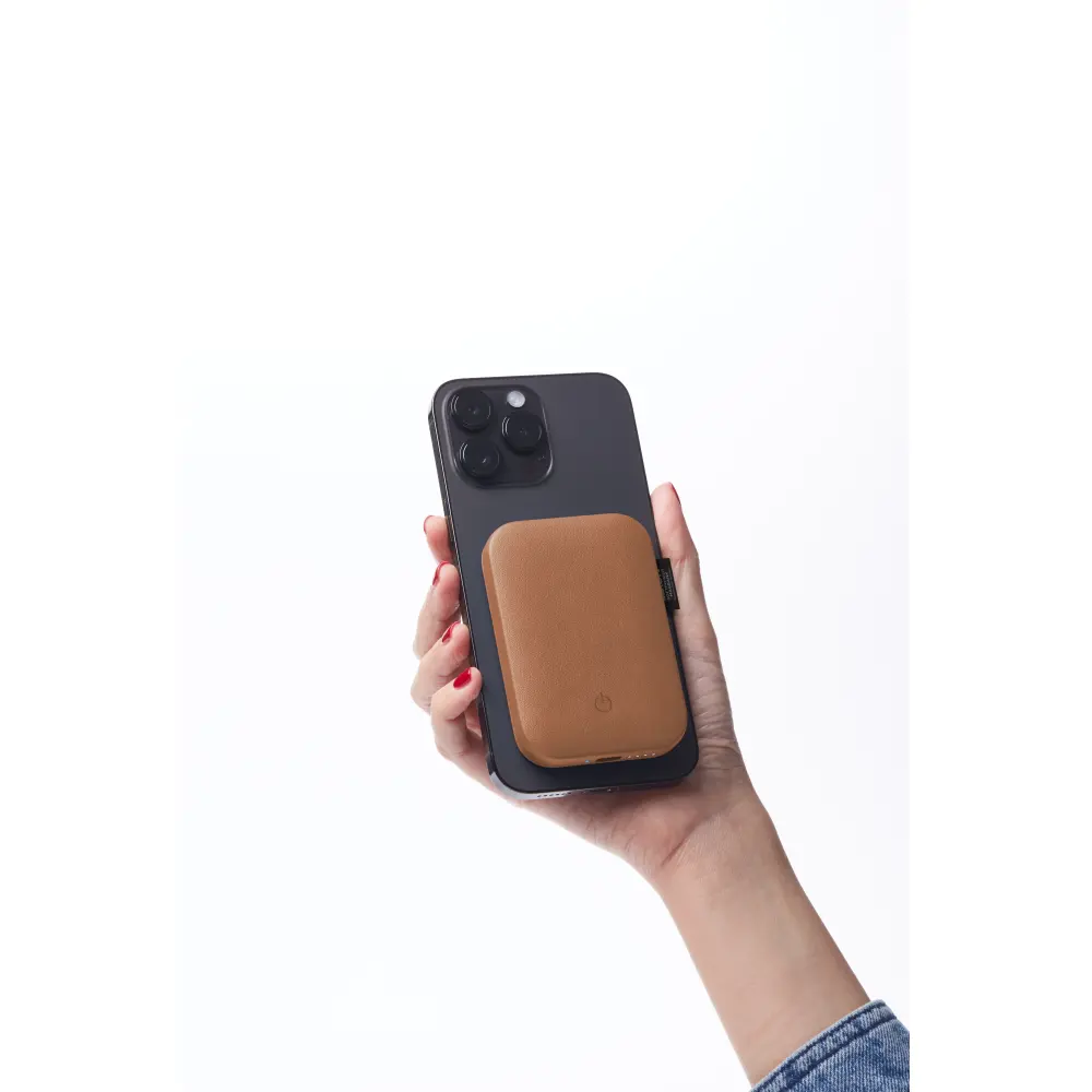LL153 SOFTPOWER MAGBANK 3000 mAh Brązowy - obrazek 9