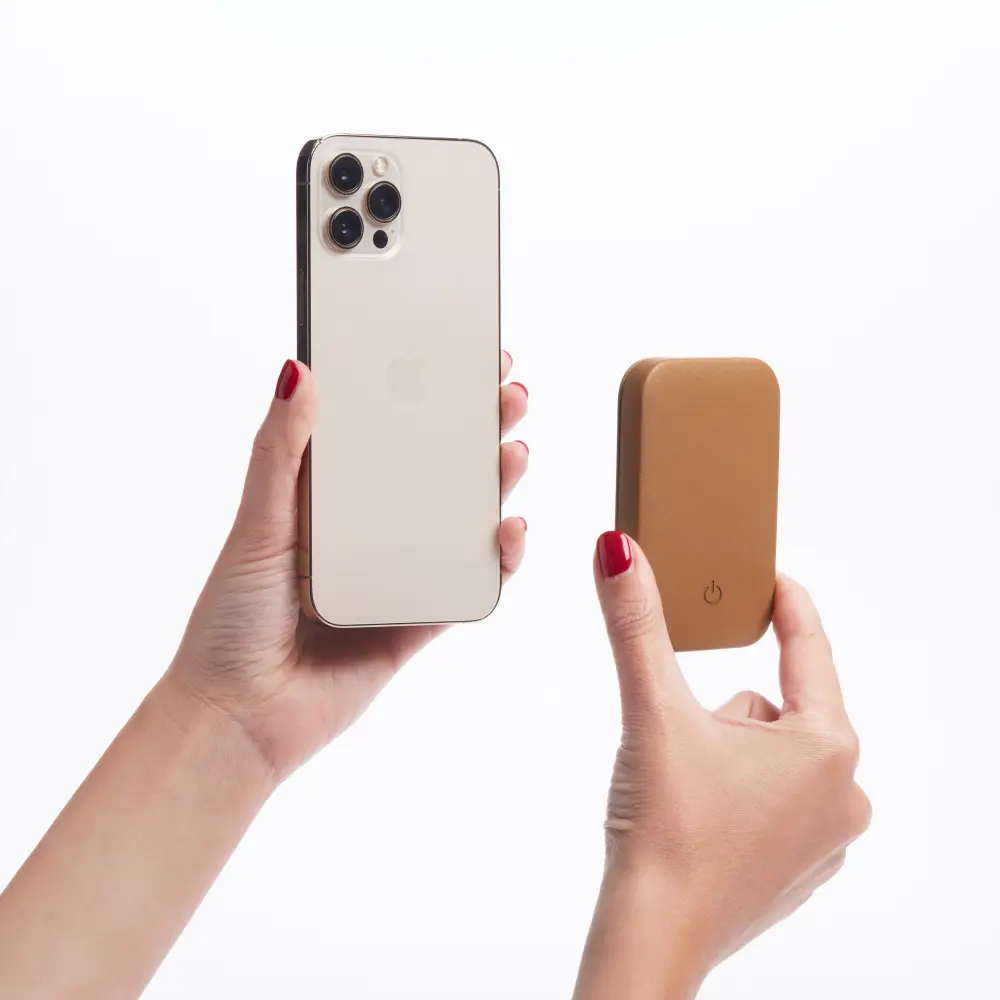 LL153 SOFTPOWER MAGBANK 3000 mAh Brązowy - obrazek 8