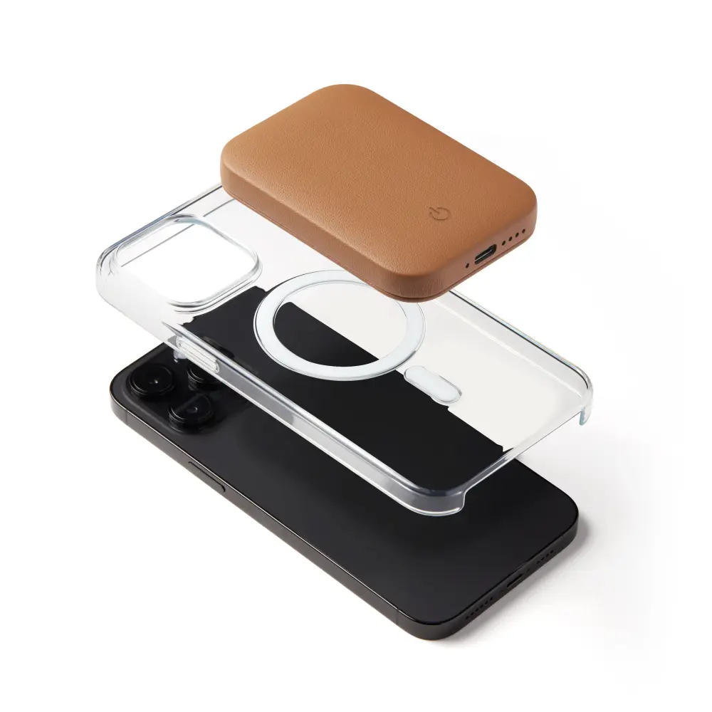 LL153 SOFTPOWER MAGBANK 3000 mAh Brązowy - obrazek 7