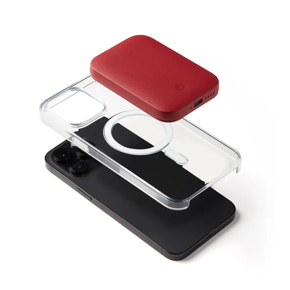 LL153 SOFTPOWER MAGBANK 3000 mAh Czerwony - obrazek 2