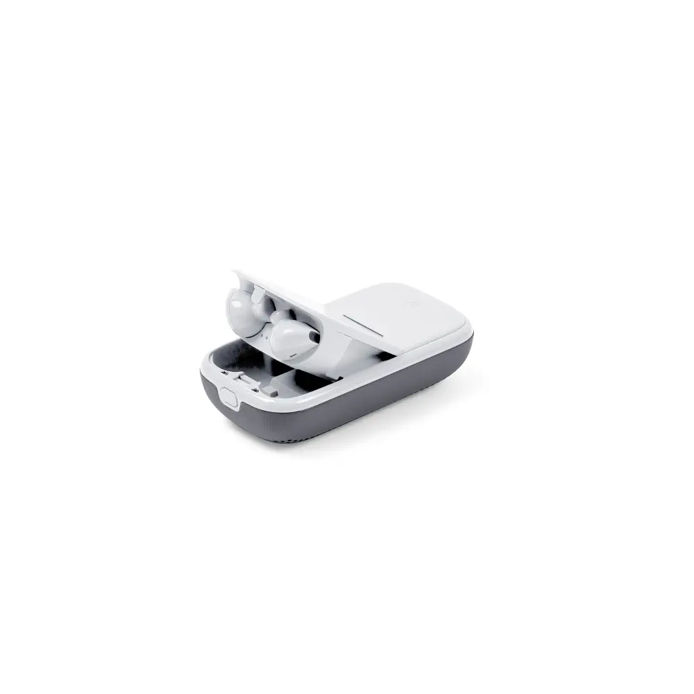 LA127 Słuchawki + głośnik bezprzewodowy SPEAKERBUDS Szare - obrazek 6