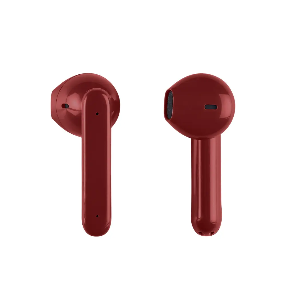 LA127 Słuchawki + głośnik bezprzewodowy SPEAKERBUDS Czerwone - obrazek 3