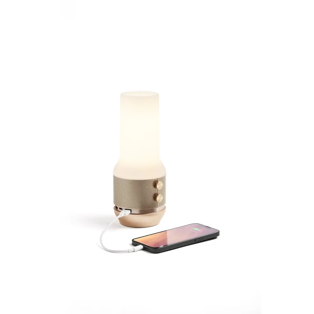 LA134 Głośnik lampa TERRACE+ Złoty - obrazek 2