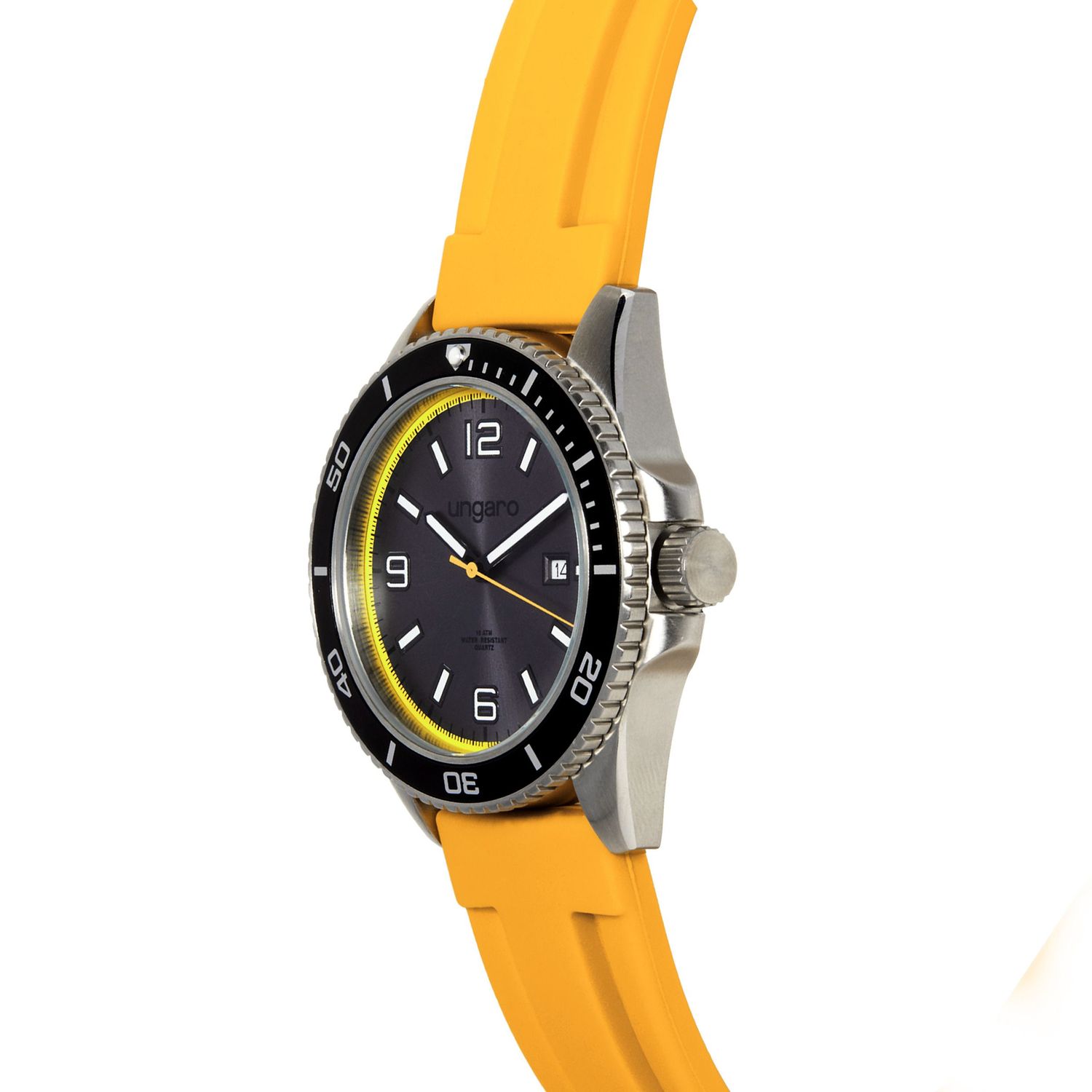 Zegarek z datownikiem Milo Yellow - obrazek 2