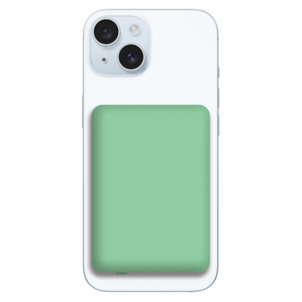 M4.16 Powerbank 5000 mAh kompatybilny z MagSafe Zielony