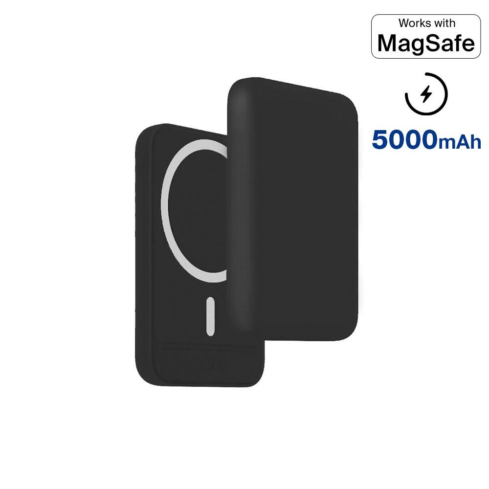 M4.16 Powerbank 5000 mAh kompatybilny z MagSafe Czarny - obrazek 3