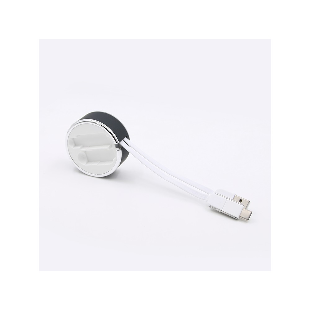 M4.2 Zwijany kabel z transmisją danych 3w1 Biały