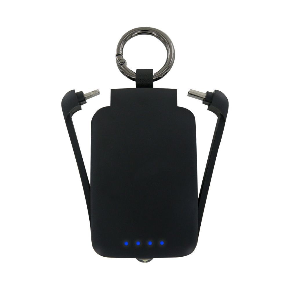 M0.17 Green powerbank brelok 2000 mAh Czarny