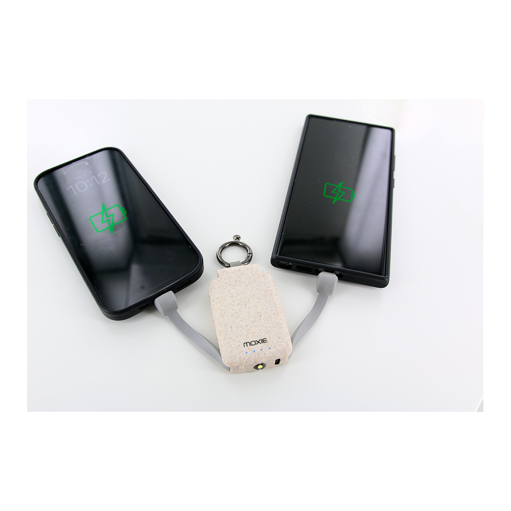 M0.17 Green powerbank brelok 2000 mAh - obrazek 4