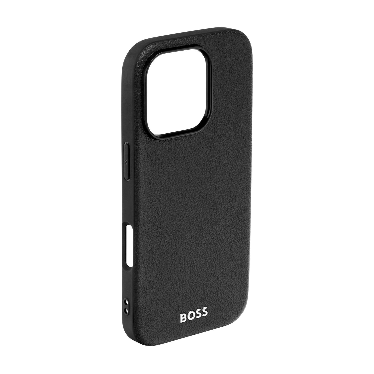 Etui na iPhone 16 Grained Black - obrazek 3